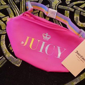 Pink Sparkly Juicy Couture Fanny Waist Pack NWT
